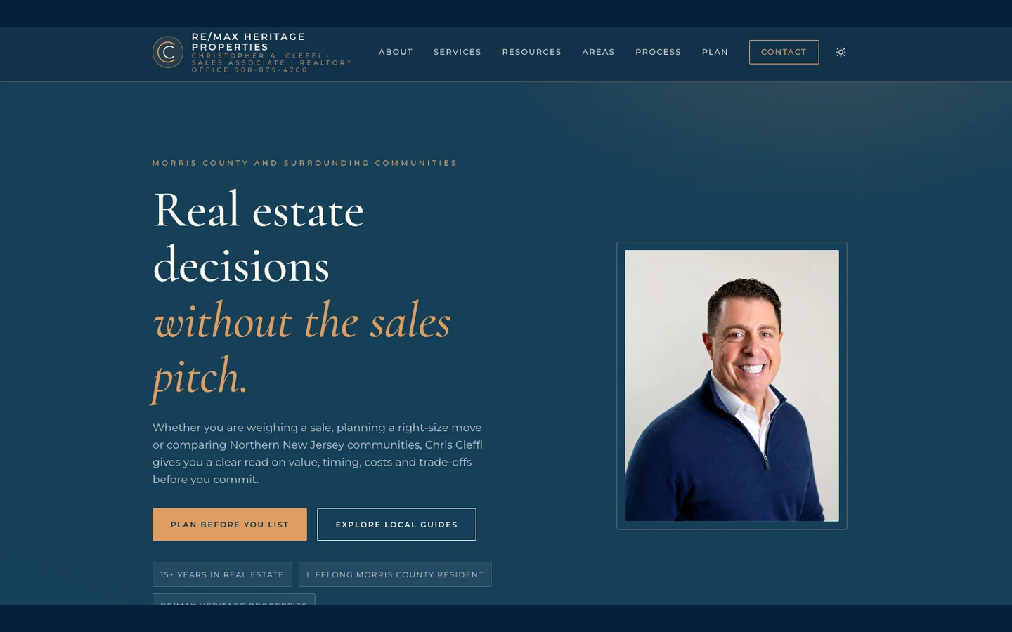 Home page of chriscleffi.com